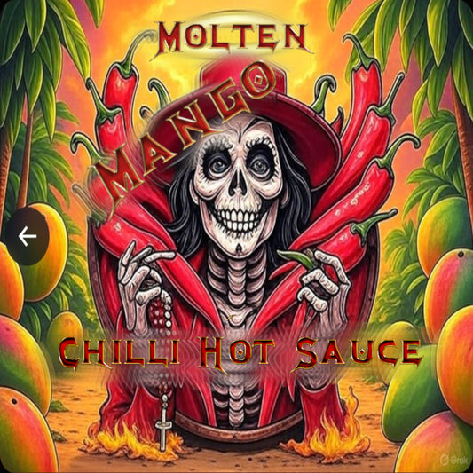 Molten Mango: Tropical Hot Sauce 100ml