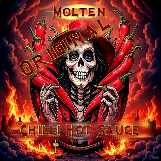 Molten Original: Chilli Hot Sauce 100ml
