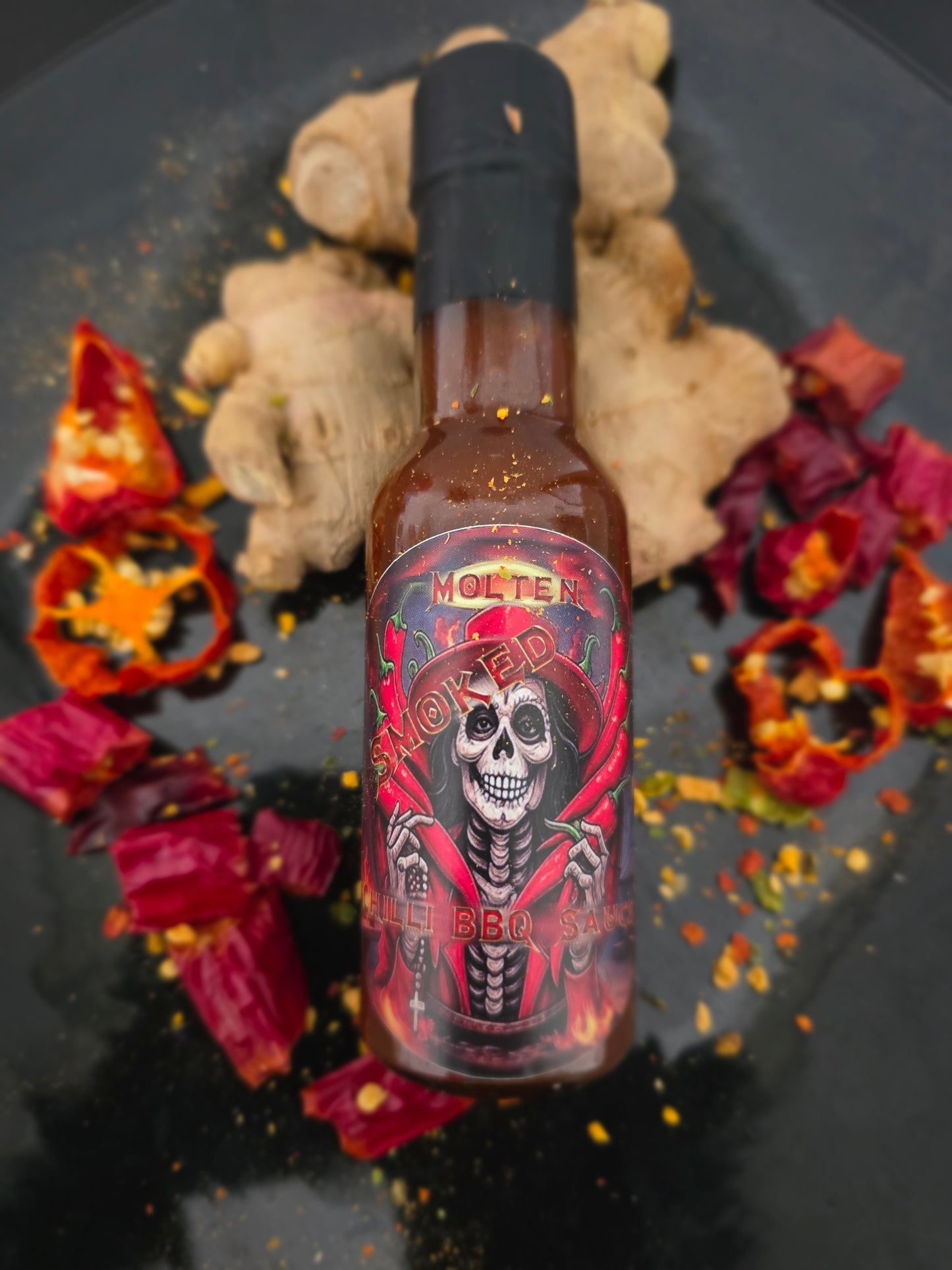 Molten Smoked: BBQ Hot Sauce 100ml